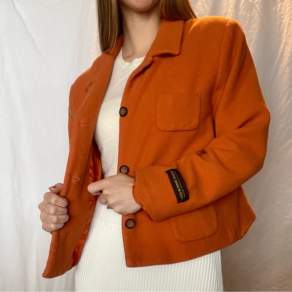 Vintage Harve Benard Cashmere and Wool Blazer Jacket